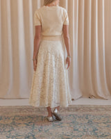 Olivia Lace Midi Skirt