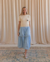 Birdie Scallop Skirt
