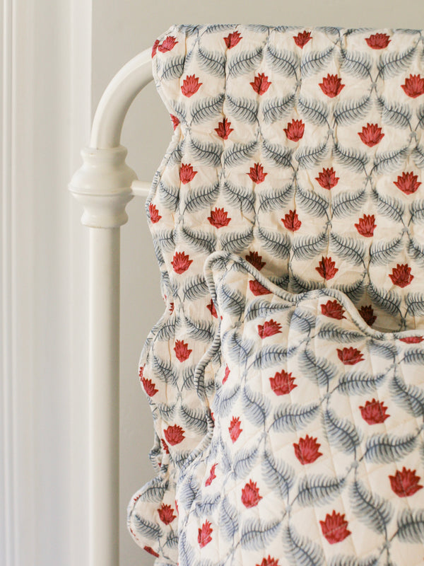 Maison de Frédéric Euro Sham- Poppy