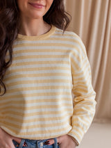 Kenny Striped Sweater- Yellow