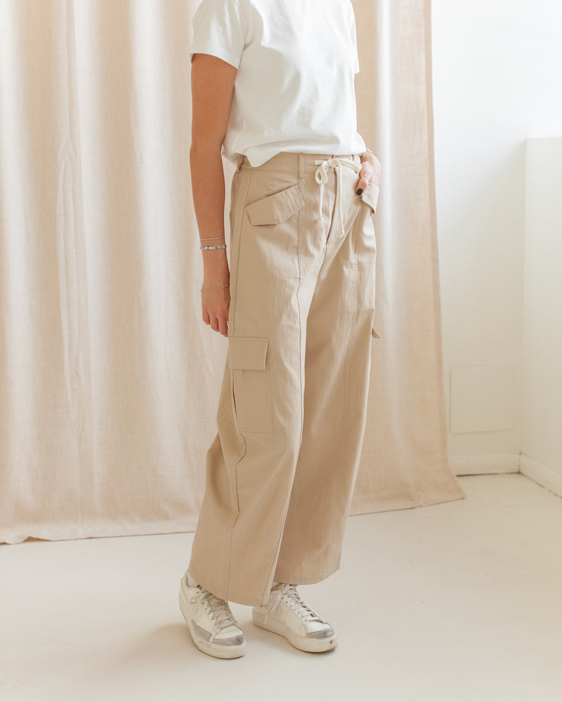 Dylan Drawstring Barrel Pant