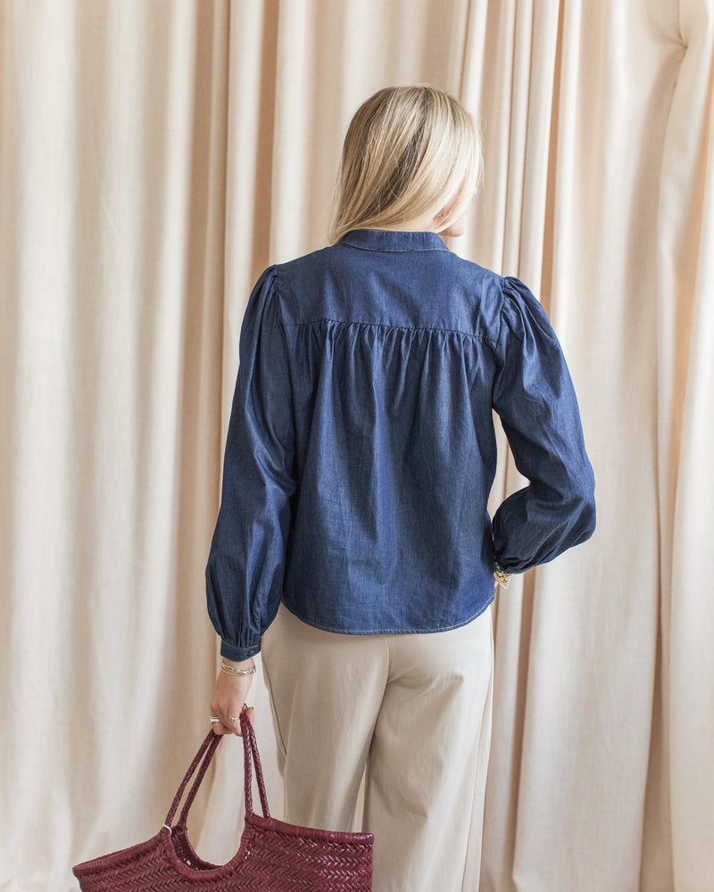 Kerry Chambray Blouse