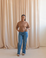 Kai Relaxed Tee- Mocha