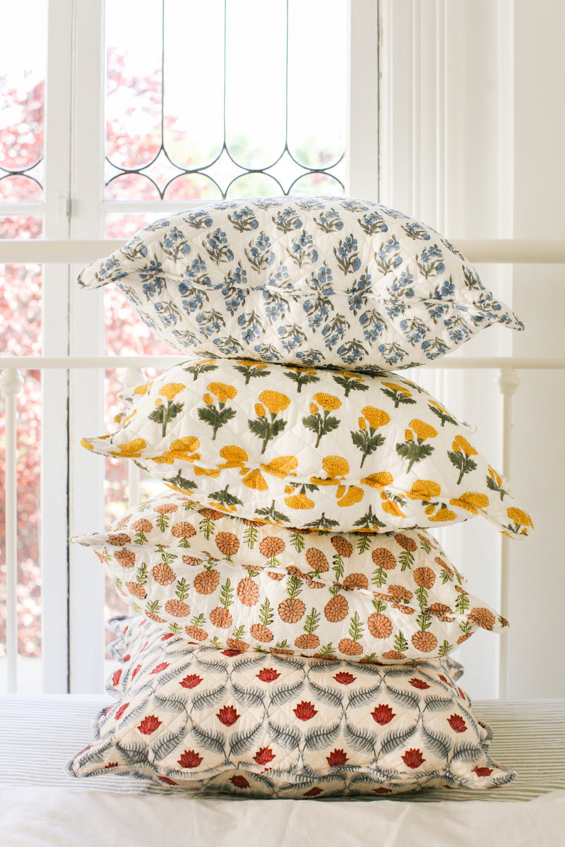 Maison de Frédéric Euro Sham- Bluebell