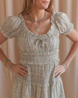 Avery Smocked Midi Dress