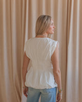 Audrey Poplin Blouse