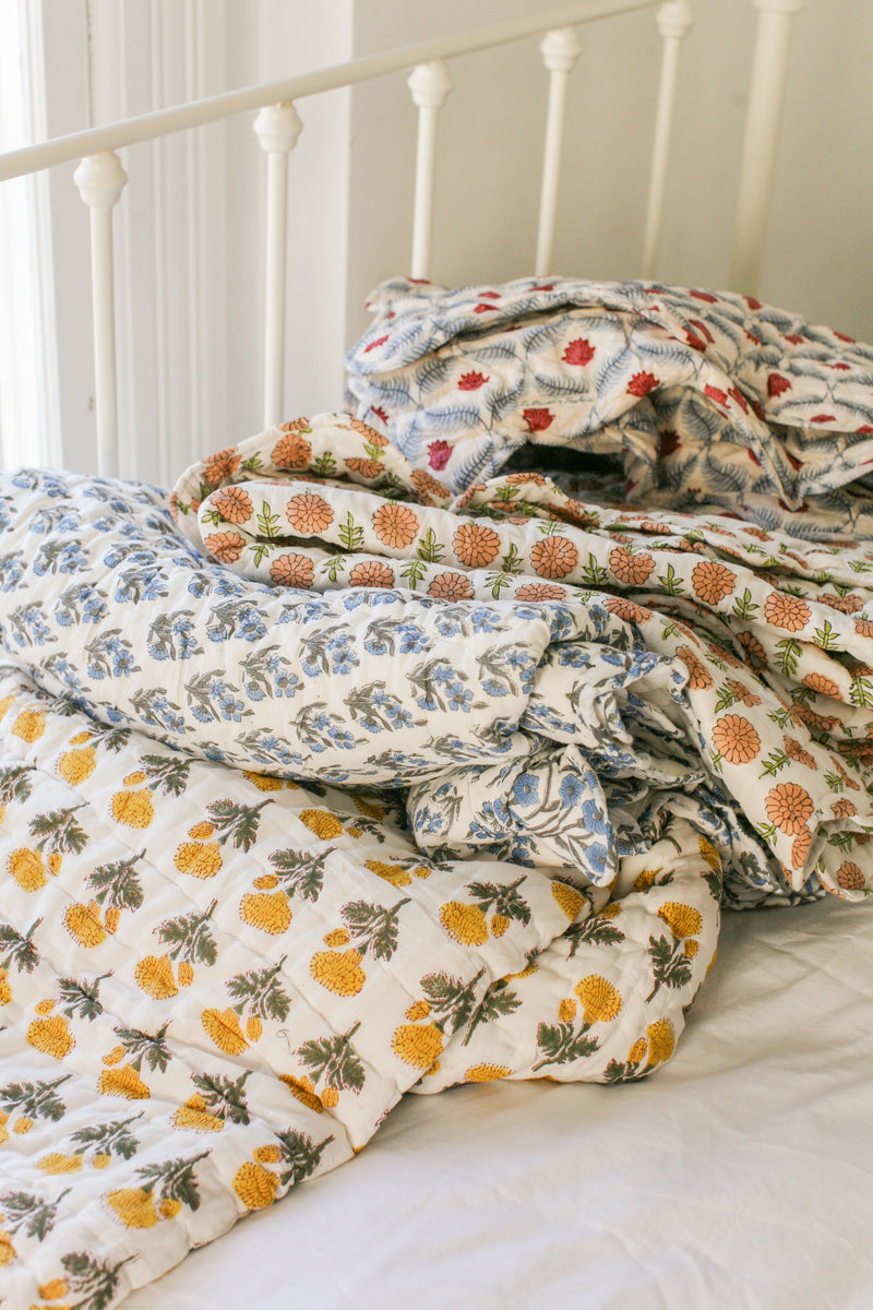 Maison de Frédéric Quilt- Bluebell