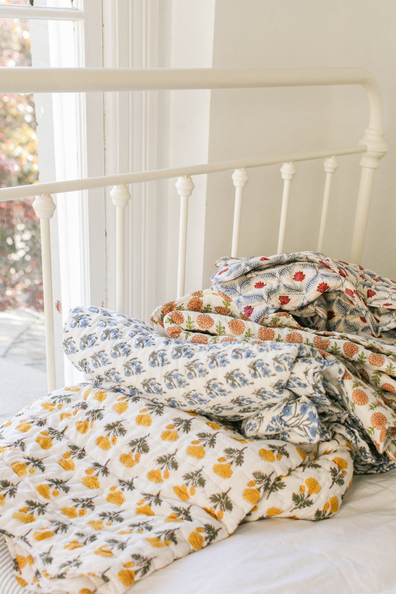 Maison de Frédéric Quilt- Sunflower