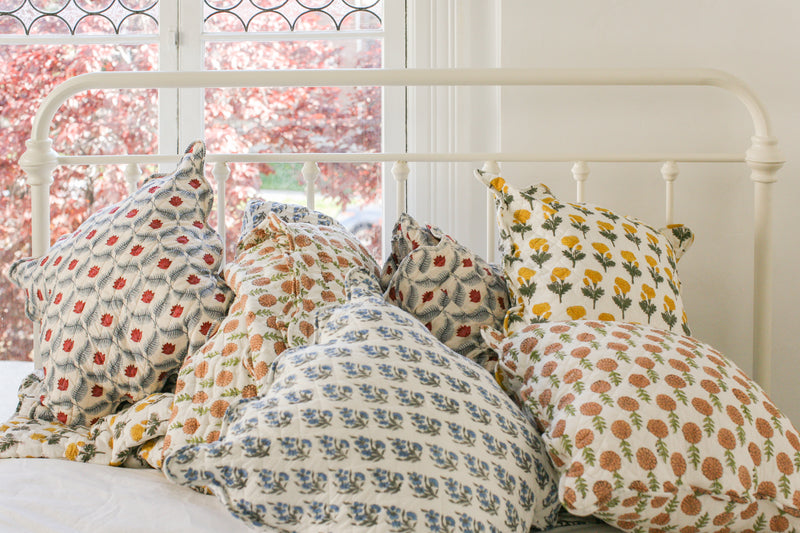 Maison de Frédéric Euro Sham- Apricot