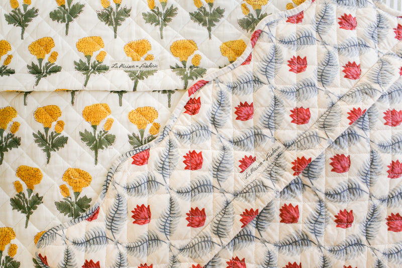 Maison de Frédéric Quilt- Sunflower