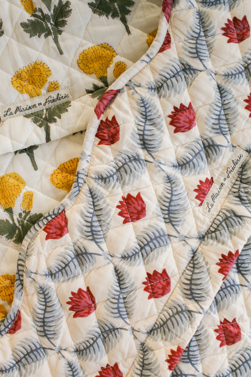 Maison de Frédéric Quilt- Poppy