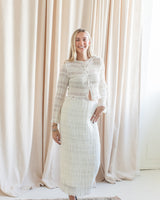 Kennedy Smocked Blouse - Cream