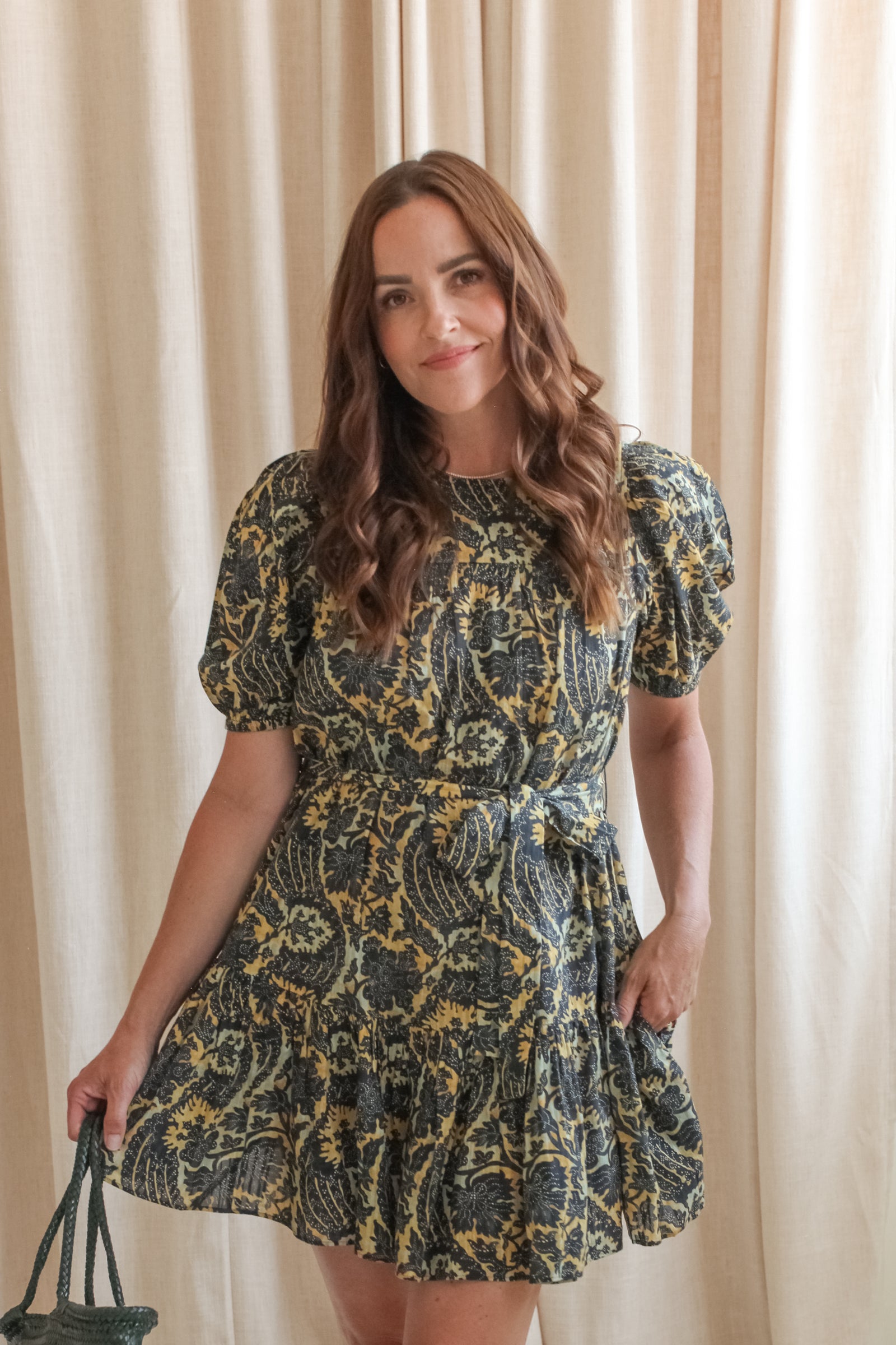 Ulla Johnson Rosalie Short Sleeve Mini Dress