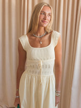 Lilly Contrast Midi Dress