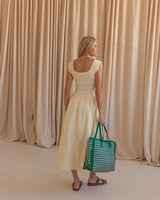 Lilly Contrast Midi Dress