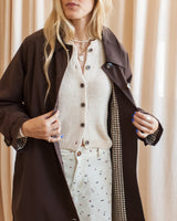 Eloise Trench Coat - Cocoa