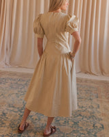 Rosie Midi Dress- Khaki