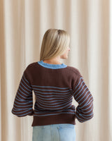 Addison Striped Cardigan