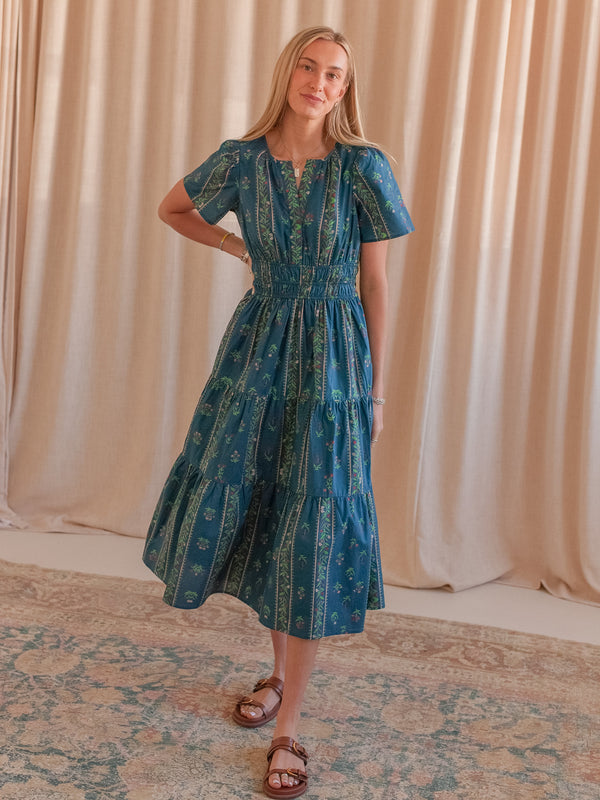 knee length dresses for ladies Katherine Ditsy Floral Dress