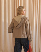 Dawson Windbreaker- Taupe