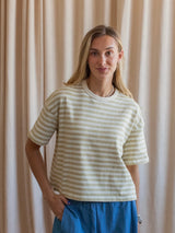 Jessie Striped Tee - Yellow
