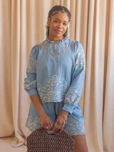 Ainsley Lace Blouse