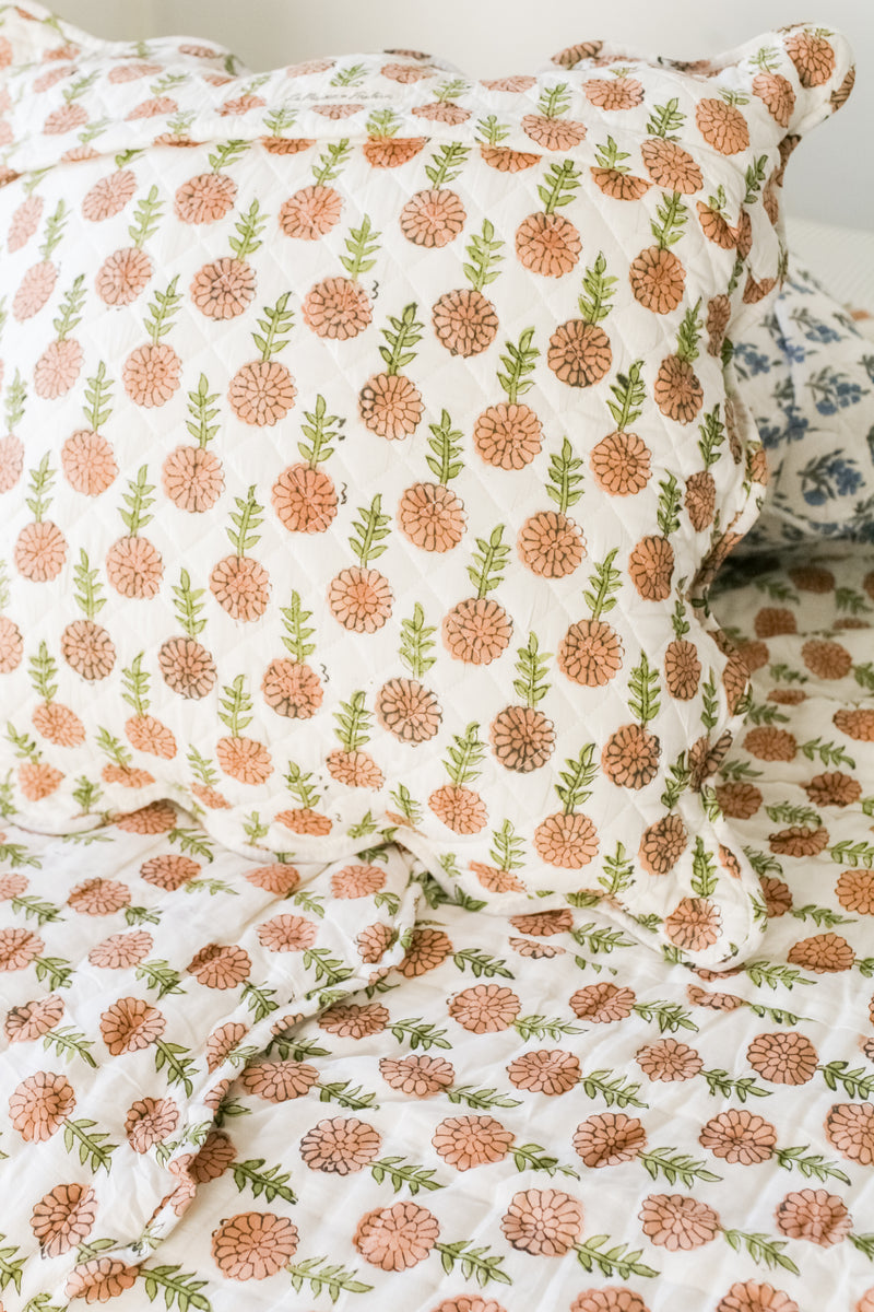 Maison de Frédéric Euro Sham- Apricot