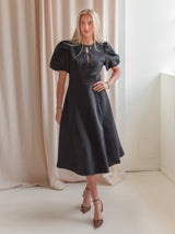 Margaret Bow Midi Dress