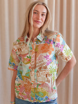Paradise Print Blouse