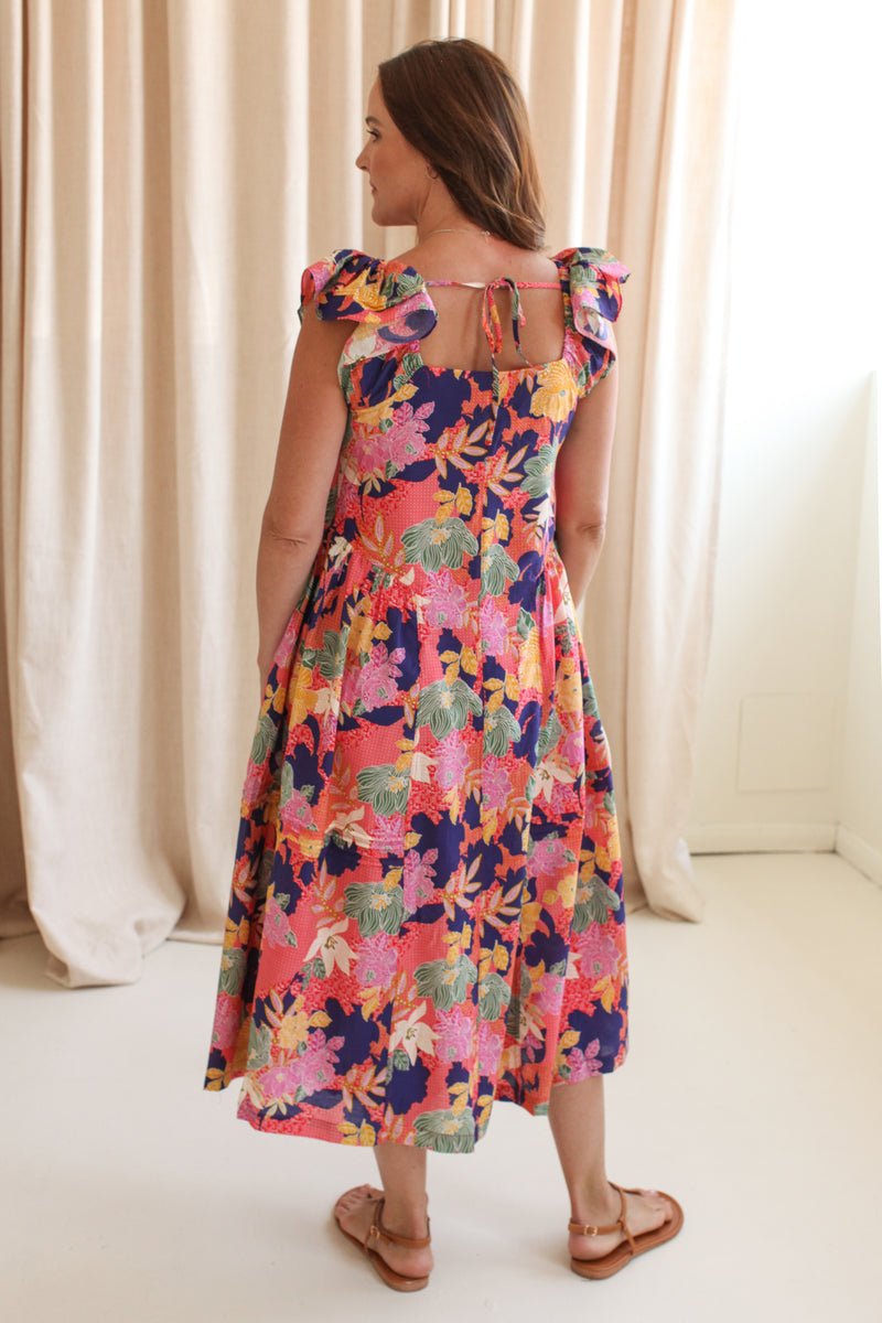 Sintra Flutter Dress