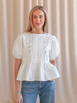 Allison Peplum Blouse