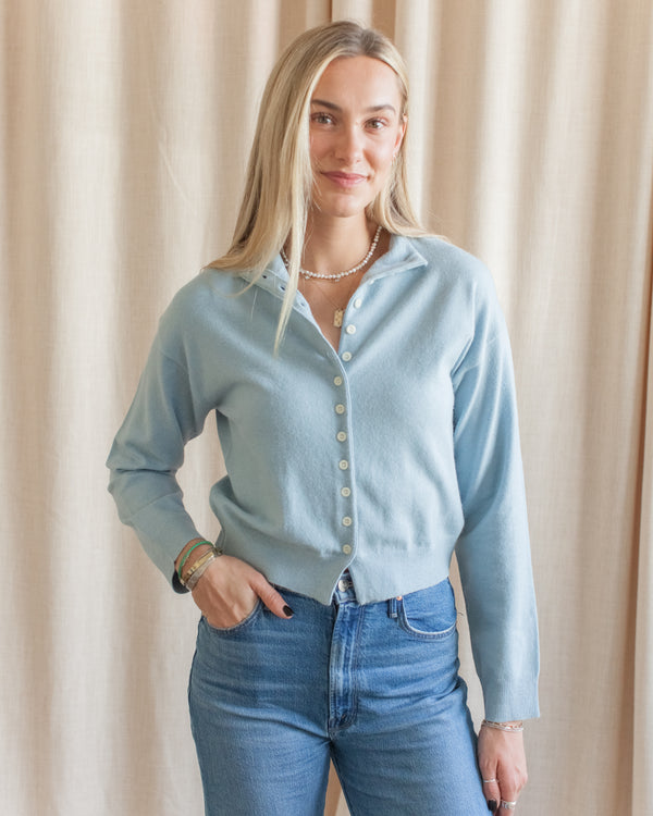 Lola Cardigan - Sky