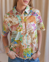 Paradise Print Blouse