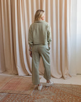 French Terry Pant - Sage