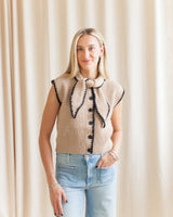 Sailor Sleeveless Knit - Taupe
