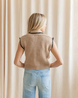Sailor Sleeveless Knit - Taupe