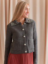 Ingrid Pearl Cardigan