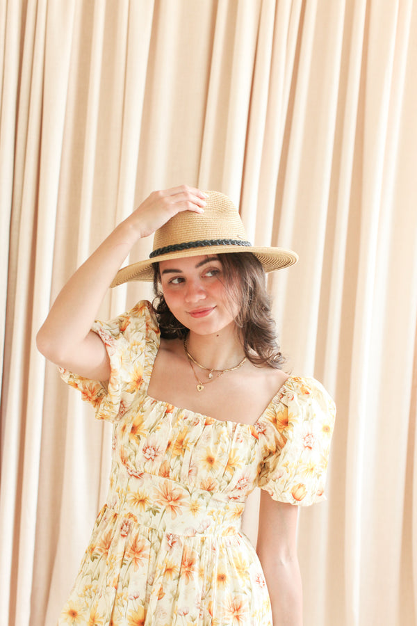 Braided Straw Hat