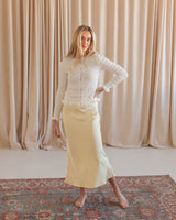 Ada Slip Skirt- Yellow