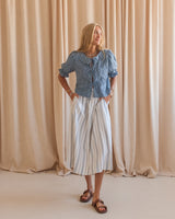 Riley Striped Skirt