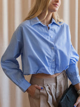 Carly Striped Button Down