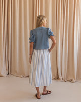 Riley Striped Skirt
