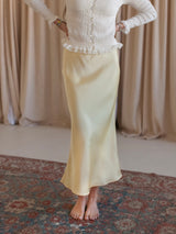Ada Slip Skirt- Yellow