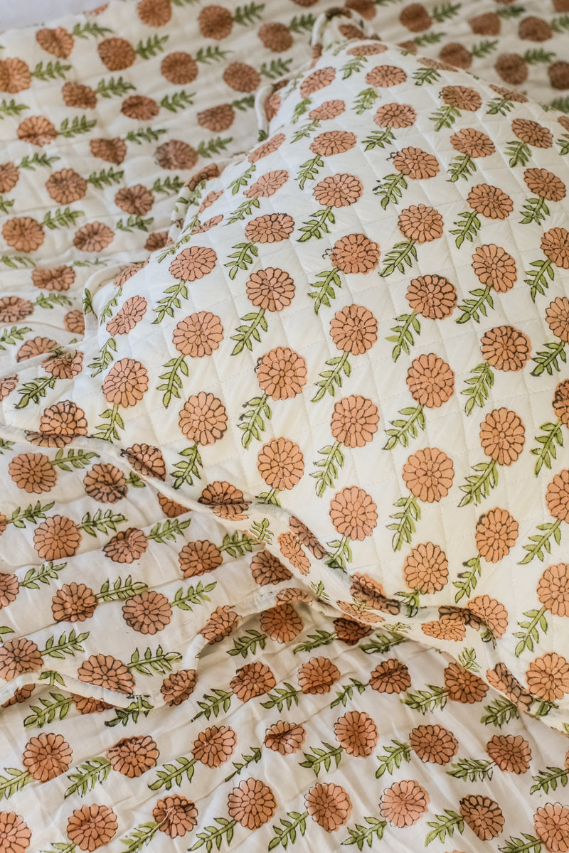 Maison de Frédéric Euro Sham- Apricot