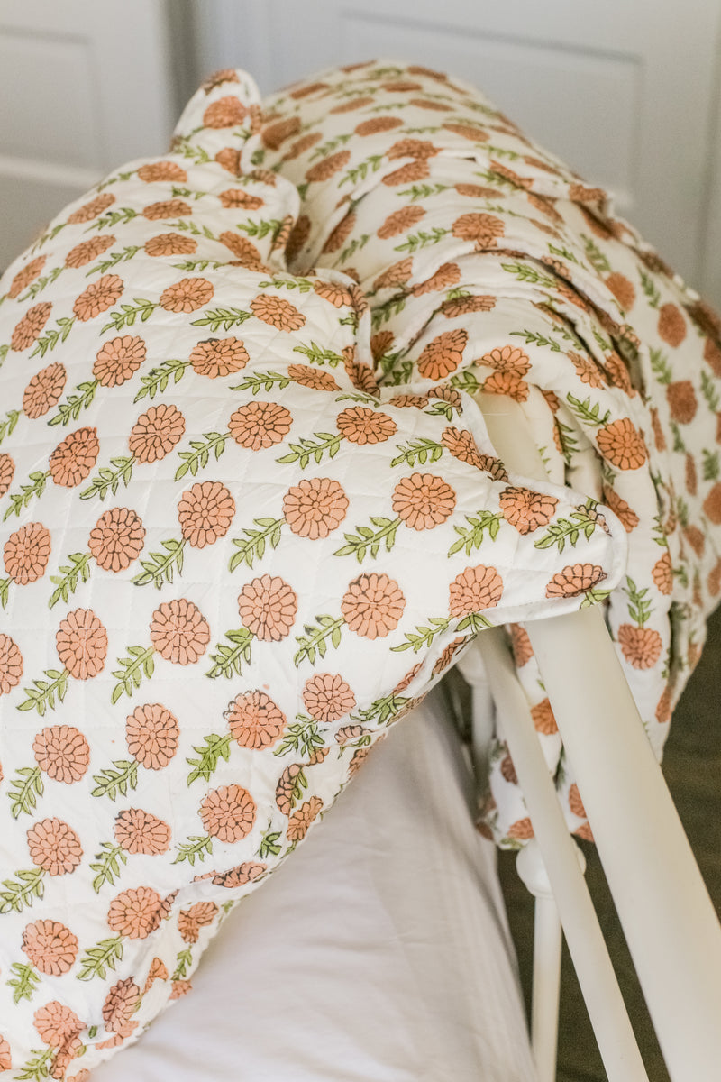 Maison de Frédéric Euro Sham- Apricot