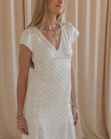 Amy Dotted Midi Dress