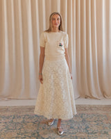 Olivia Lace Midi Skirt