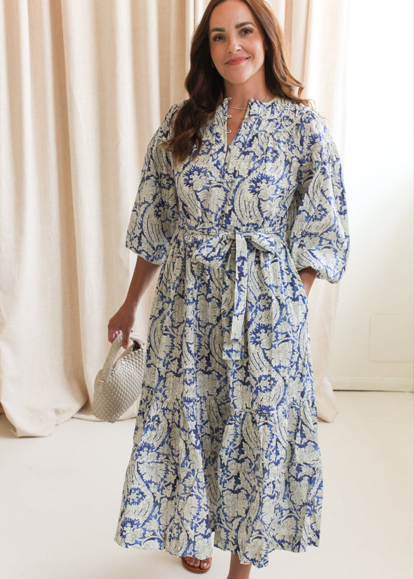 Ulla Johnson Seraphina Long Sleeve Dress - Ciel