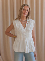 Audrey Poplin Blouse