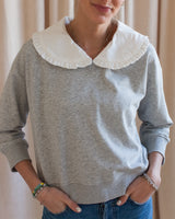 Peter Pan Sweatshirt- Grey